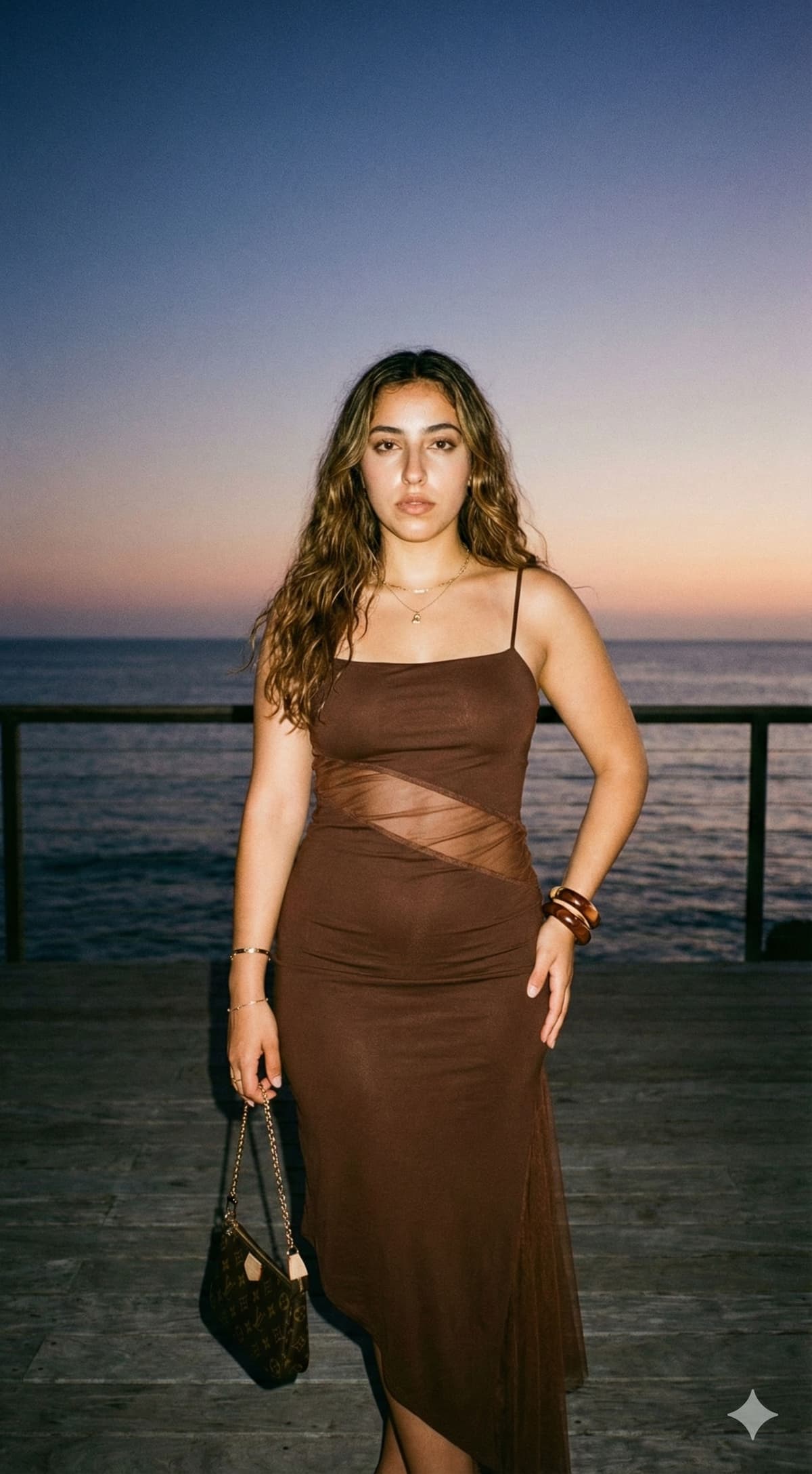 Summer Night Luxe Aesthetic: Free AI Prompt — Portrait AI art prompt example for Gemini and Stable Diffusion