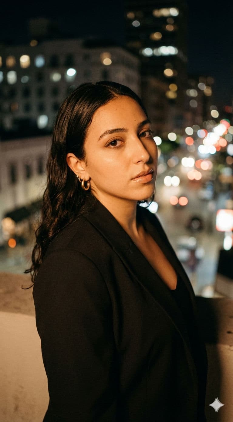 đ Downtown City Girl Aesthetic: Free AI Prompt â Portrait AI art prompt example for Midjourney and Stable Diffusion