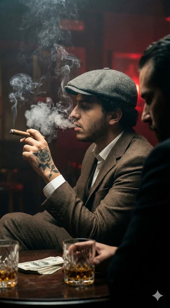 🥃 Peaky Blinders Aesthetic: Free AI Portrait Prompt — Portrait AI art prompt example for Gemini and Stable Diffusion