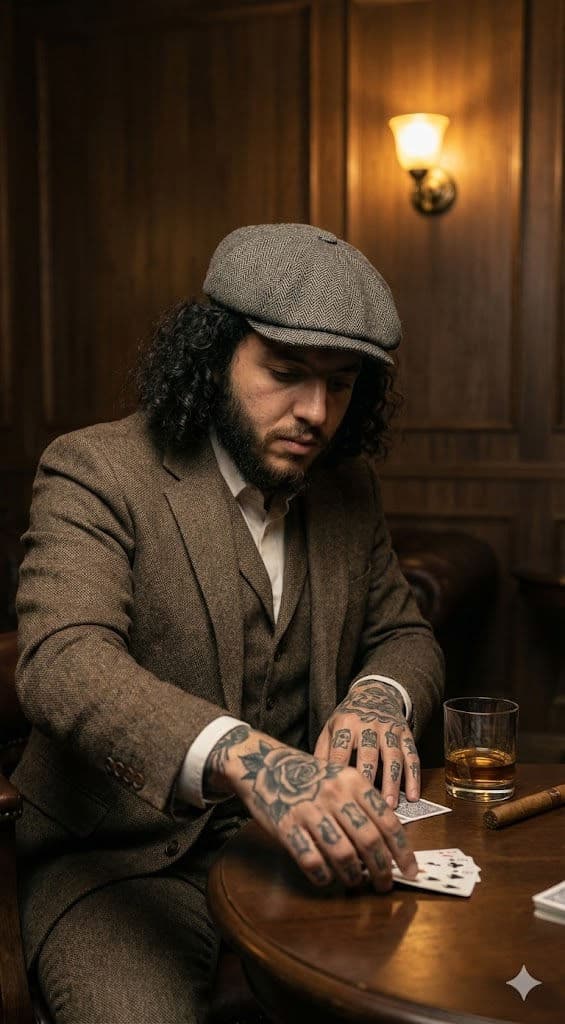 π Vintage 1920s Gangster Aesthetic: Free AI Prompt β Portrait AI art prompt example for Midjourney and Stable Diffusion