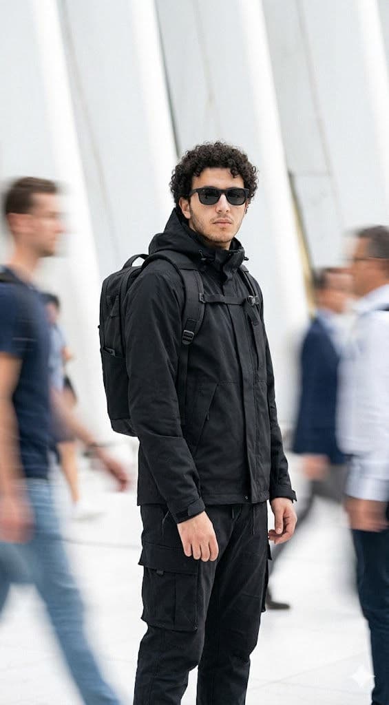 📸 How to Generate Realistic Motion Blur in AI — Portrait AI art prompt example for Gemini and Stable Diffusion